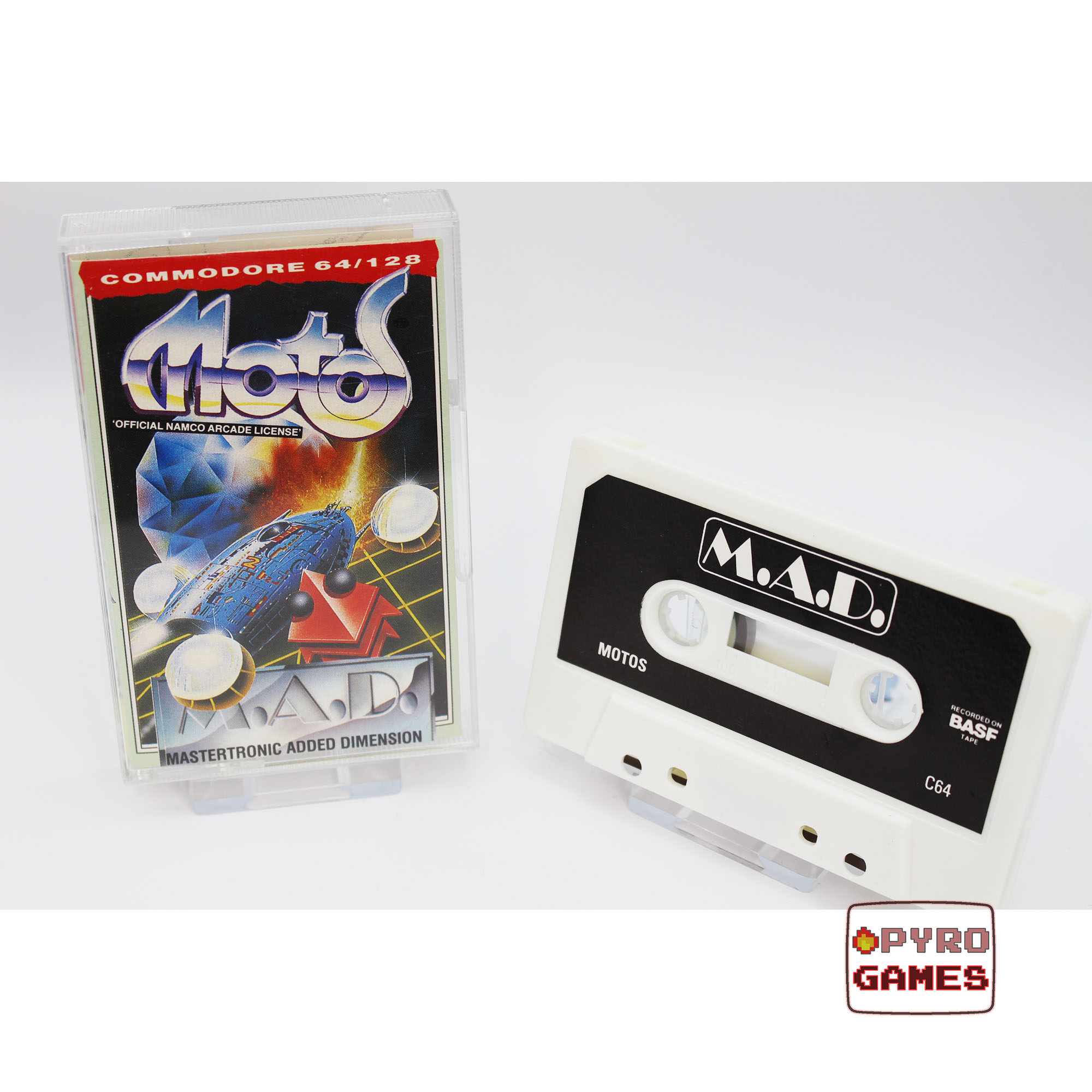 Motos – Commodore 64/128 – C64 – Pyro Games